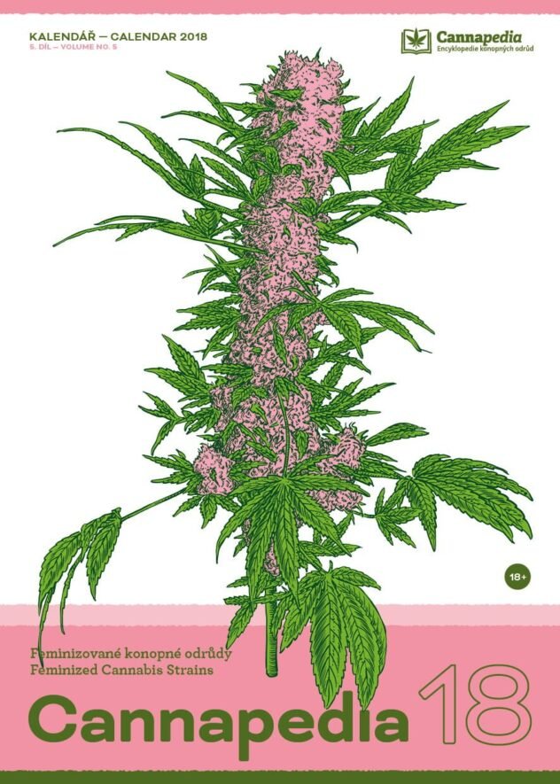 Kalendar Cannapedia 2018 225x315 Feminizovane konopne odrudy