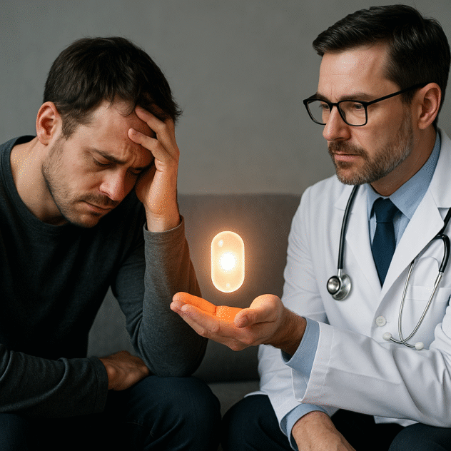 deprese a psilocybin